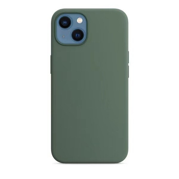Silikonveske til iPhone 14 Pro, grønn i gruppen SMARTTELEFON & NETTBRETT / Mobilbeskyttelse / Apple / iPhone 14 hos TP E-commerce Nordic AB (A20586)