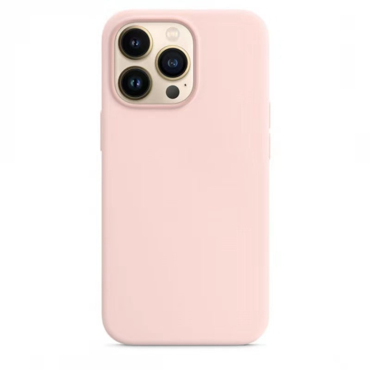 Silikonveske til Iphone 14, Rosa i gruppen SMARTTELEFON & NETTBRETT / Mobilbeskyttelse / Apple / iPhone 14 hos TP E-commerce Nordic AB (A20587)