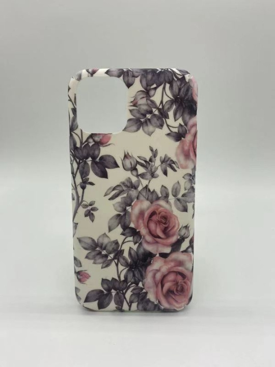 Marmor-etui med blomstermønster til iPhone 11 Pro Max i gruppen SMARTTELEFON & NETTBRETT / Mobilbeskyttelse / Apple / iPhone 11 Pro Max hos TP E-commerce Nordic AB (A20653)