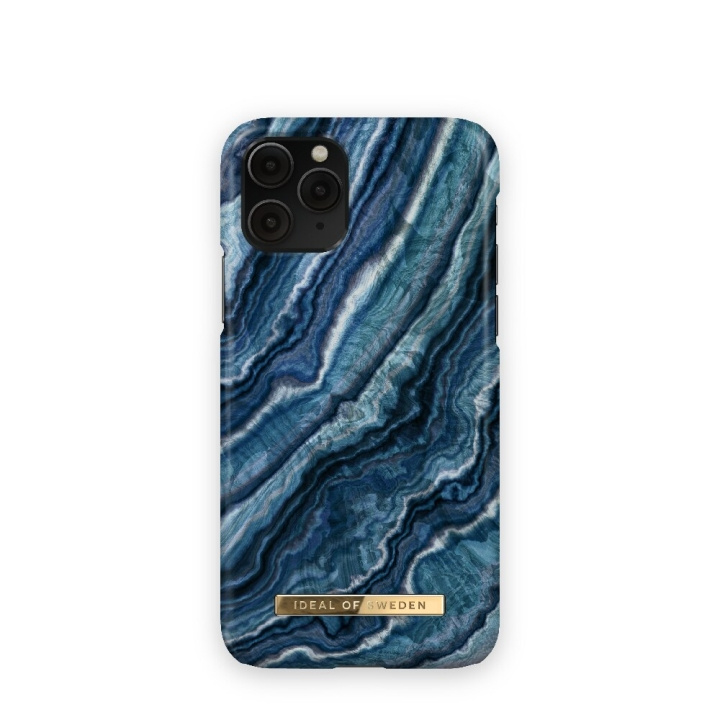 iDeal Of Sweden Mobilveske Indigo Swirl for iPhone XS/X i gruppen SMARTTELEFON & NETTBRETT / Mobilbeskyttelse / Apple / iPhone XS Max / Deksel hos TP E-commerce Nordic AB (A21028)