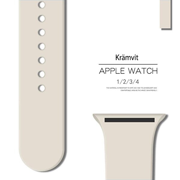 Silikonarmband till Apple Watch 42mm i gruppen SMARTTELEFON & NETTBRETT / Trening, hjem og fritid / Apple Watch og tilbehør / Tilbehør hos TP E-commerce Nordic AB (A21244)