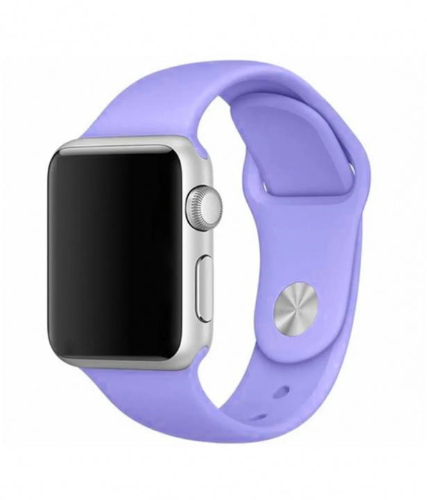 Silikonarmband till Apple Watch 42/44mm, Lila i gruppen SMARTTELEFON & NETTBRETT / Trening, hjem og fritid / Apple Watch og tilbehør / Tilbehør hos TP E-commerce Nordic AB (A21294)