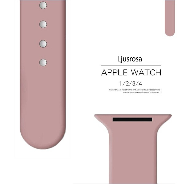 Silikonarmband till Apple Watch 42mm i gruppen SMARTTELEFON & NETTBRETT / Trening, hjem og fritid / Apple Watch og tilbehør / Tilbehør hos TP E-commerce Nordic AB (A21296)