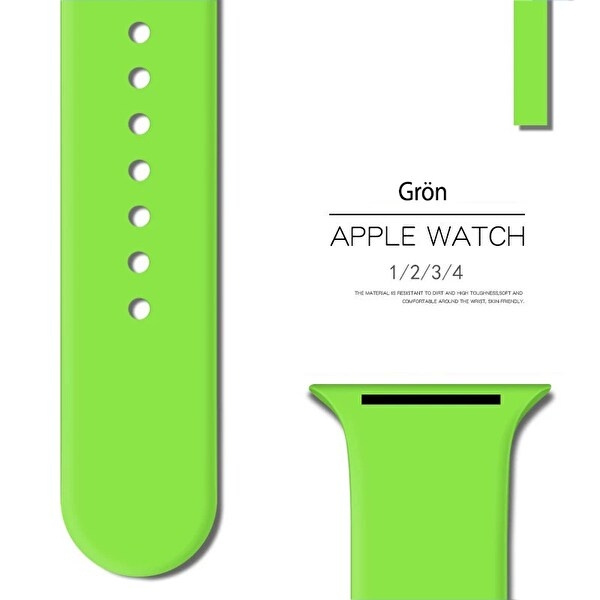Silikonarmband till Apple Watch 42mm i gruppen SMARTTELEFON & NETTBRETT / Trening, hjem og fritid / Apple Watch og tilbehør / Tilbehør hos TP E-commerce Nordic AB (A21300)