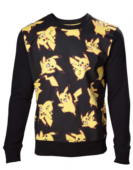 Tröja Pokémon - Pikachu, M i gruppen SPORT, FRITID & HOBBY / Tilbehør / T-shirts hos TP E-commerce Nordic AB (A22101)
