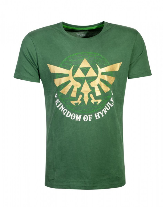 Difuzed Zelda Golden Hyrule T-shirt, XL i gruppen SPORT, FRITID & HOBBY / Tilbehør / T-shirts hos TP E-commerce Nordic AB (A22152)