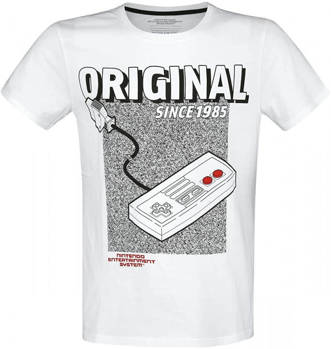 Difuzed NES The Original T-shirt, XL i gruppen Elektronikk / TV-spill & tilbehør / Andre spill hos TP E-commerce Nordic AB (A22185)