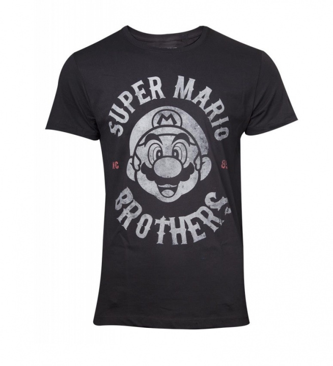 Difuzed Super Mario Biker Men\'s T-shirt, L i gruppen SPORT, FRITID & HOBBY / Tilbehør / T-shirts hos TP E-commerce Nordic AB (A22188)