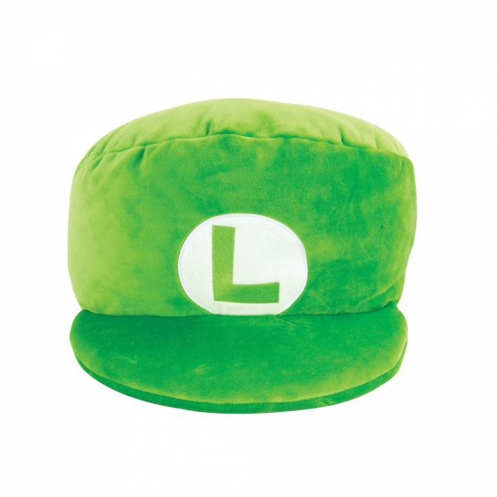 Super Mario Mocchi Mocchi Luigi Mega Hat (Large) i gruppen LEKER, BARN OG BABY / Babyleker (0-3 år) / Kosedyr hos TP E-commerce Nordic AB (A22309)