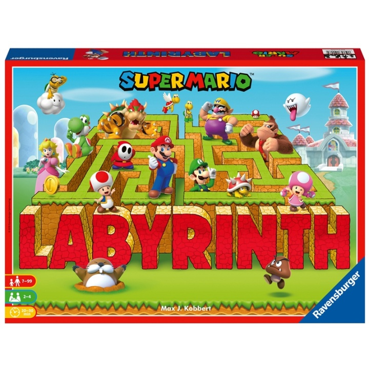 Ravensburger Super Mario Labyrinth i gruppen LEKER, BARN OG BABY / Leker / Brettspill / Familiespill hos TP E-commerce Nordic AB (A22356)