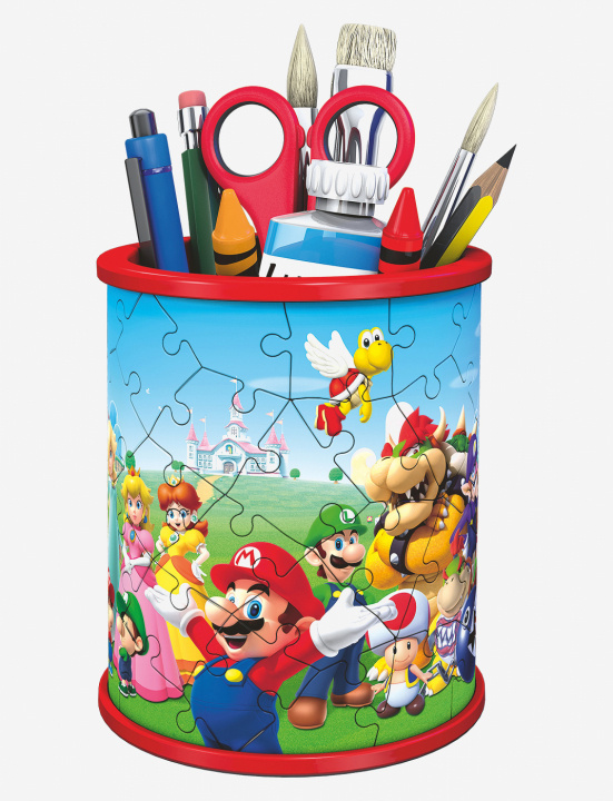 Super Mario 3D-pussel Pennställ 54 bitar i gruppen LEKER, BARN OG BABY / Leker / Puslespill hos TP E-commerce Nordic AB (A22363)
