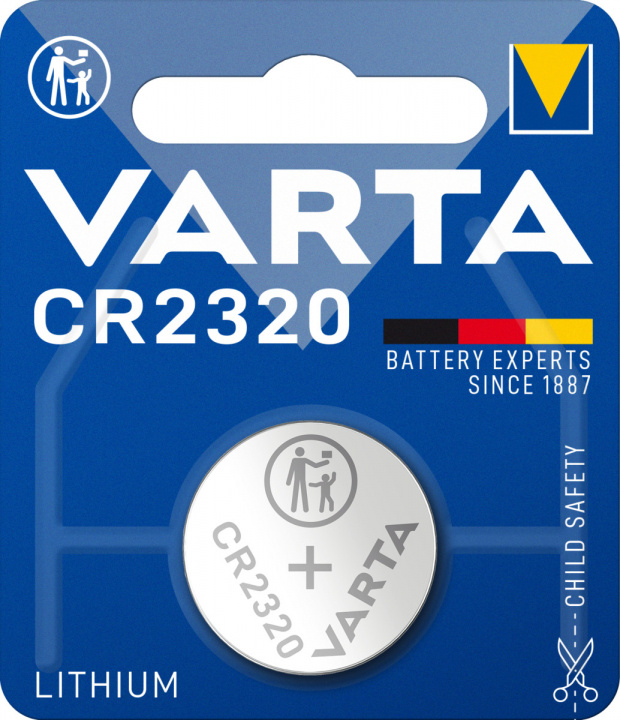 Varta CR2320 Lithium Coin 1-Pack i gruppen Elektronikk / Batterier & Ladere / Batterier / knappcelle hos TP E-commerce Nordic AB (A22376)