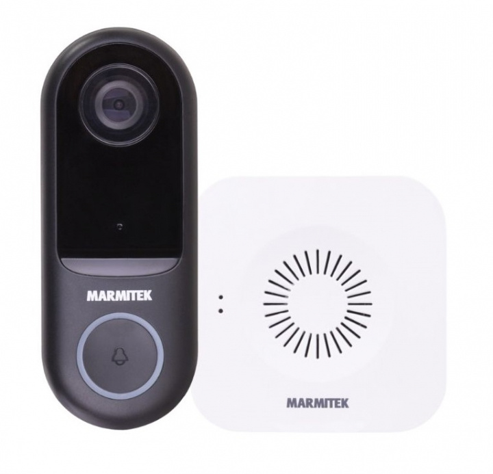 Marmitek Smart BuzzLO Video Doorbell HD1080p + Bell Me Ringklocka i gruppen HJEM, HUS OG HAGE / Smarthus / Dørklokker hos TP E-commerce Nordic AB (A22378PKT)