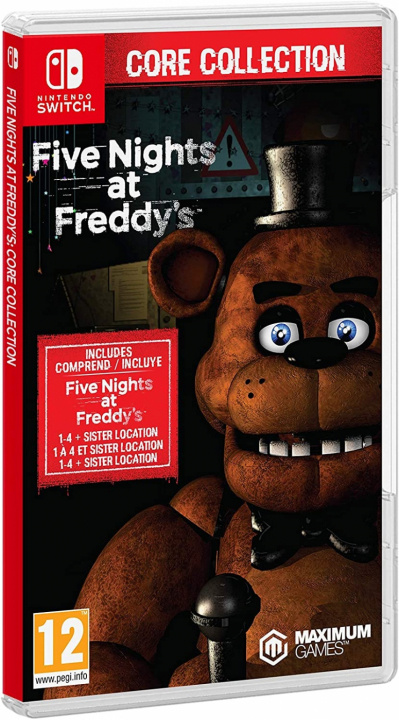 Fem netter på Freddy\'s - Core Collection (Switch) i gruppen Elektronikk / TV-spill & tilbehør / Nintendo Switch / Spel hos TP E-commerce Nordic AB (A22383)