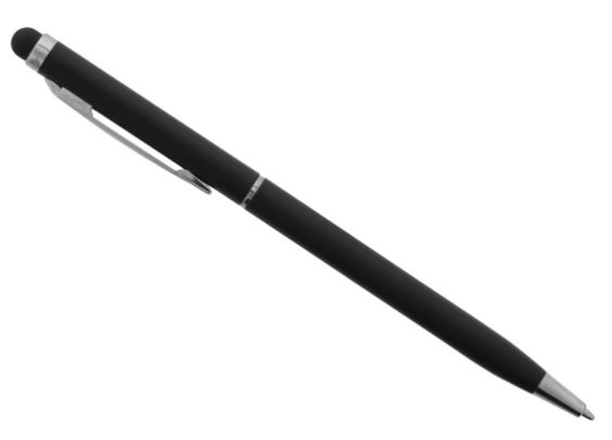Touch Screen Pen and Ball Pen, 2in1, Black i gruppen SMARTTELEFON & NETTBRETT / Trening, hjem og fritid / Stylus Pekepenn hos TP E-commerce Nordic AB (A22422)