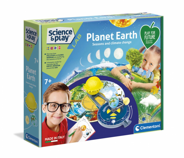 Clementoni Planet Earth Vetenskapskit i gruppen LEKER, BARN OG BABY / Leker / Eksperiment & DIY hos TP E-commerce Nordic AB (A22436)