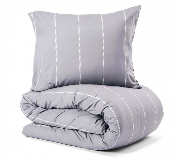 Lord Nelson Victory Sengesett Stockevik Microfiber, Grå i gruppen HJEM, HUS OG HAGE / Innredning / Sengetøy hos TP E-commerce Nordic AB (A22590)