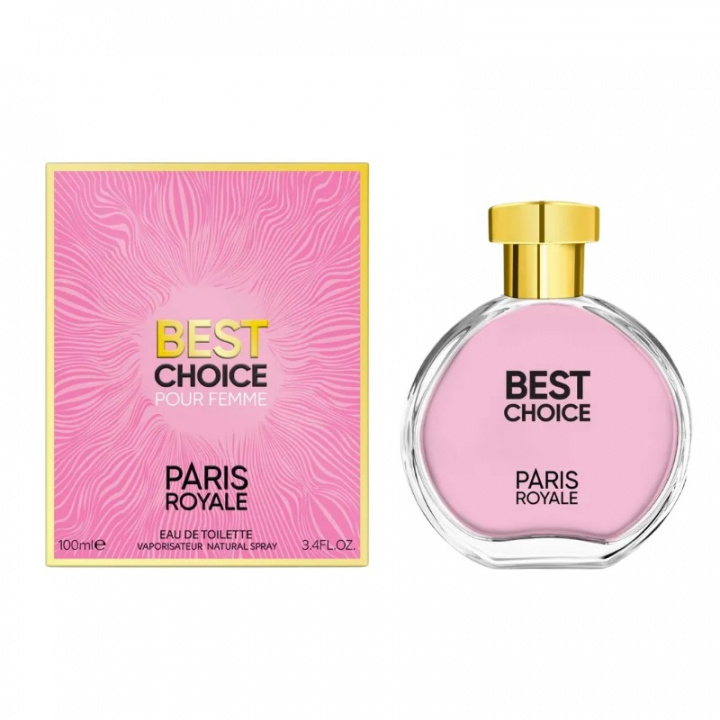 Paris Royale PR004: Best Choice for Woman 100 ml EDT i gruppen HELSE OG SKJØNNHET / Duft og parfyme / Parfyme / Parfyme for henne hos TP E-commerce Nordic AB (A22613)