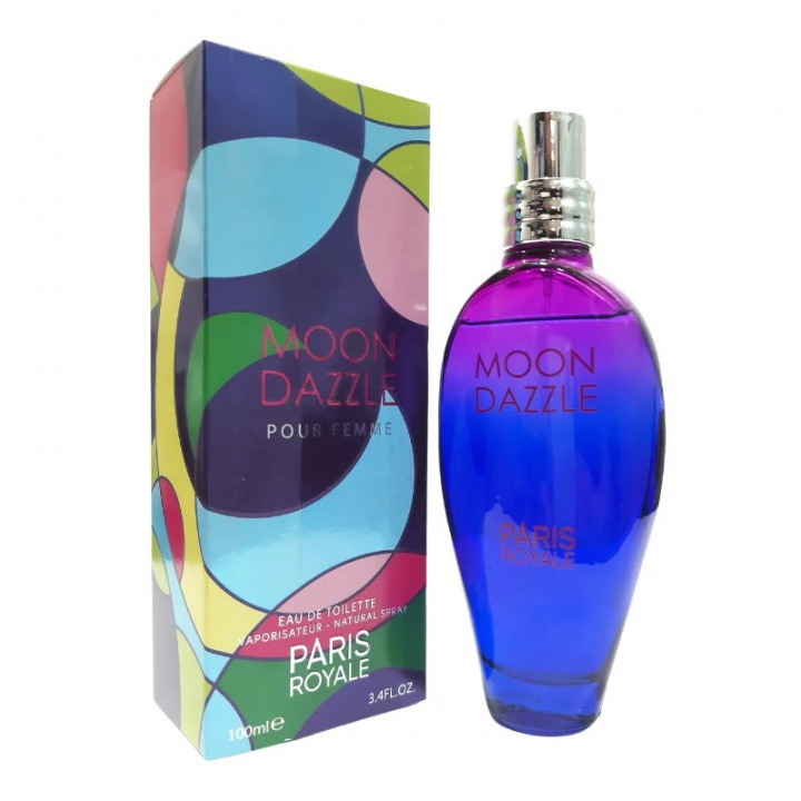 Paris Royale PR015: Moon Dazzle for Woman 100 ml EDT i gruppen HELSE OG SKJØNNHET / Duft og parfyme / Parfyme / Parfyme for henne hos TP E-commerce Nordic AB (A22617)