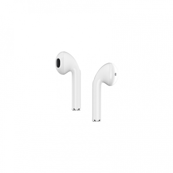 True Wireless In-ear-hodetelefoner, hvite i gruppen Elektronikk / Lyd & Bilde / Hodetelefoner & Tilbehør / Hodetelefoner hos TP E-commerce Nordic AB (A22624)