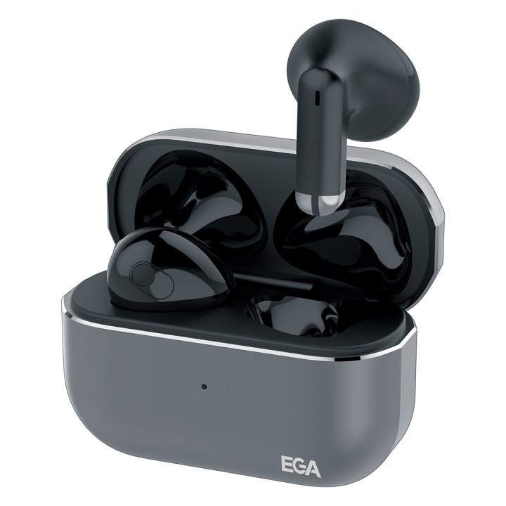 ET03 True Wireless Bluetooth-hodetelefoner, svart i gruppen Elektronikk / Lyd & Bilde / Hodetelefoner & Tilbehør / Hodetelefoner hos TP E-commerce Nordic AB (A22628)