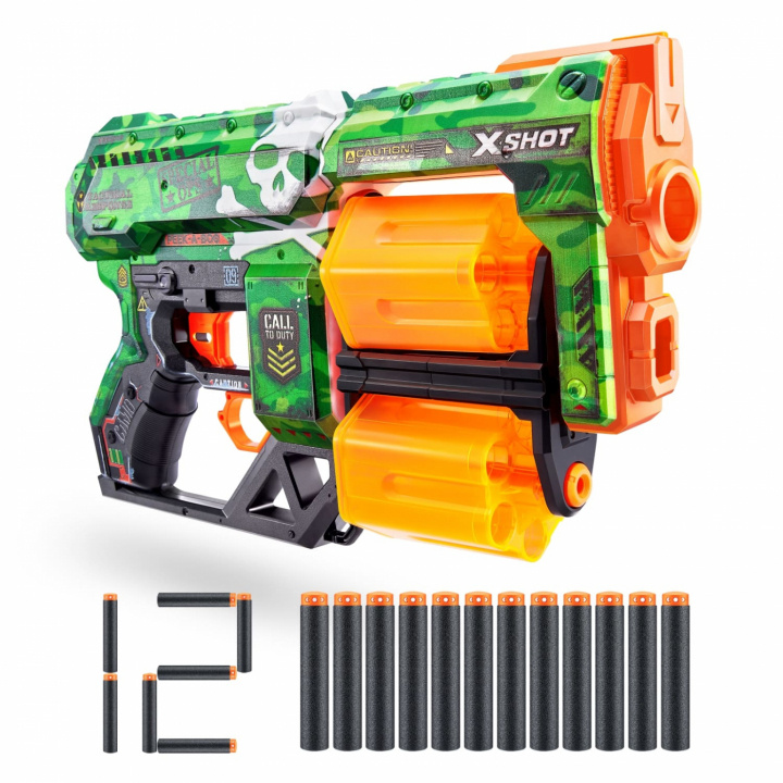 Zuru X-Shot Skins Dread-farge, grønn i gruppen LEKER, BARN OG BABY / Leker / Actionspill hos TP E-commerce Nordic AB (A22717)