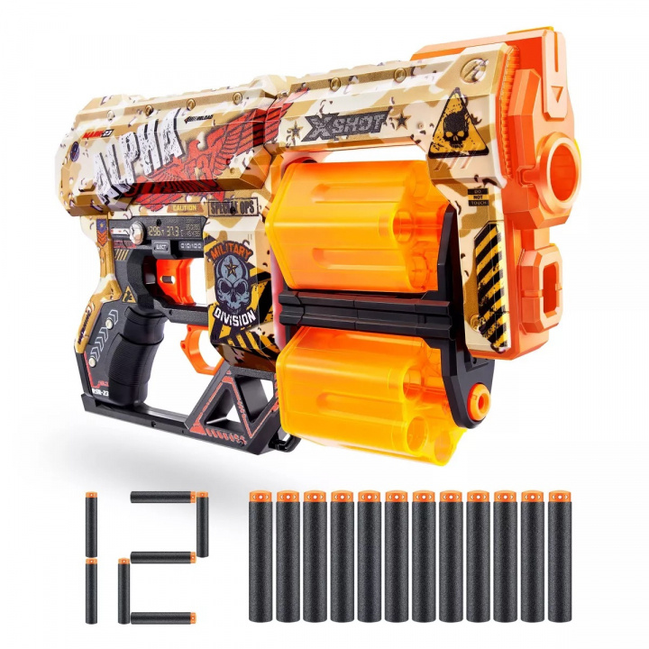 Zuru X-Shot Skins Dread Alpha Zone, beige i gruppen LEKER, BARN OG BABY / Leker / Actionspill hos TP E-commerce Nordic AB (A22719)