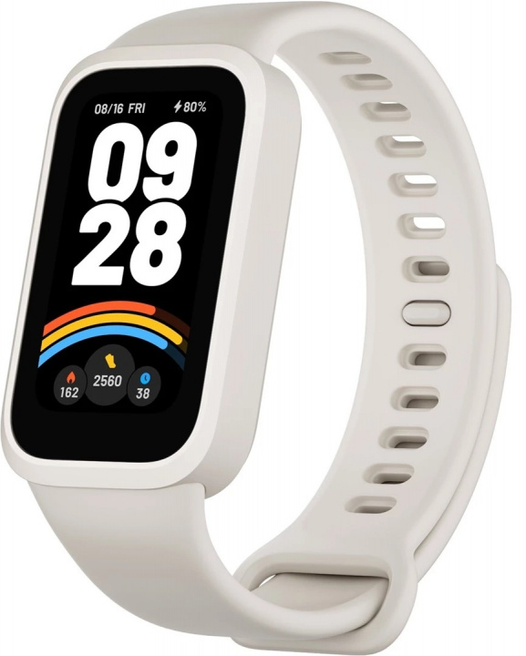 Xiaomi Smart Band 9 Active Beige Hvit i gruppen SPORT, FRITID & HOBBY / Smartwatch og Aktivitetsmålere / Aktivitetsmålere hos TP E-commerce Nordic AB (A22773)