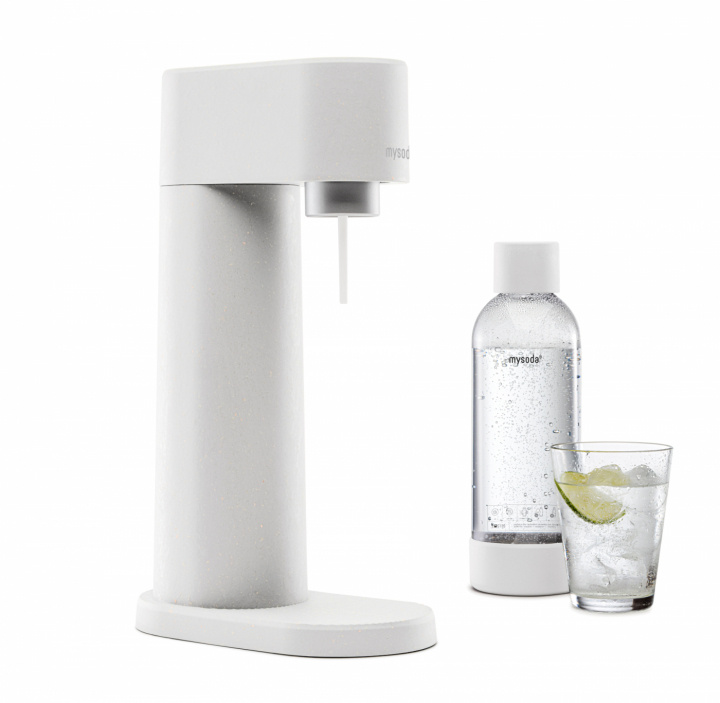 Mysoda Woody kullsyremaskin, hvit i gruppen HJEM, HUS OG HAGE / Husholdningsapparater / Vann og juice / Kullsyremaskin / Maskiner hos TP E-commerce Nordic AB (A22788)