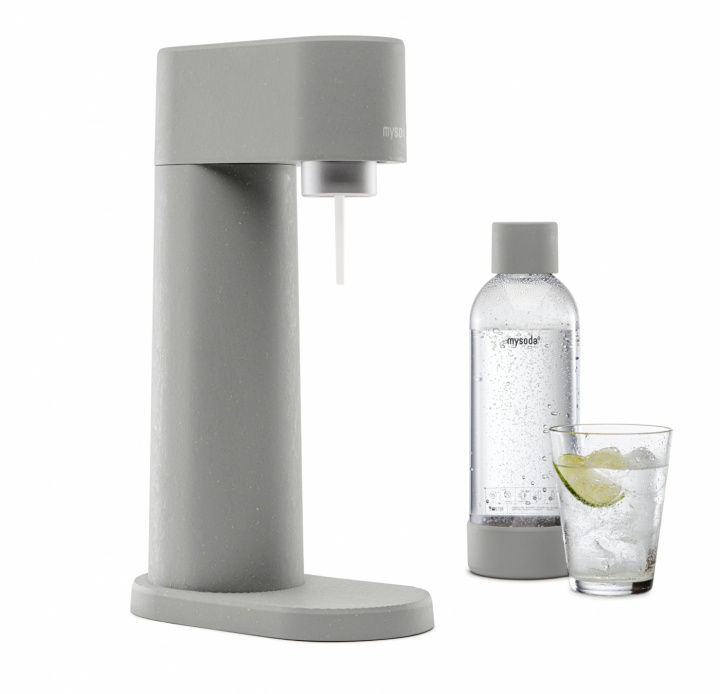 Mysoda Woody Carbonator, grå i gruppen HJEM, HUS OG HAGE / Husholdningsapparater / Vann og juice / Kullsyremaskin / Maskiner hos TP E-commerce Nordic AB (A22789)