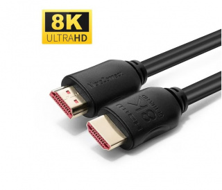 MicroConnect 8K HDMI-kabel | 3 m | Svart
