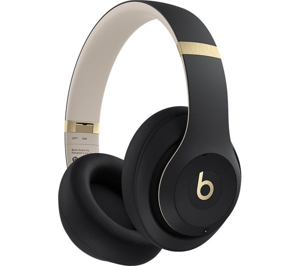 Beats Studio Pro Trådlösa Hörlurar, Svart/Guld i gruppen Elektronikk / Lyd & Bilde / Hodetelefoner & Tilbehør / Hodetelefoner hos TP E-commerce Nordic AB (A22878)