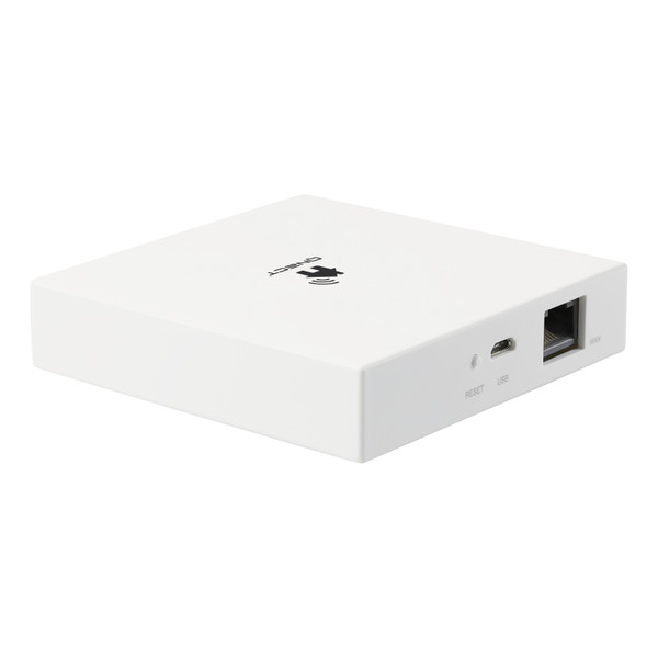 QNECT Smart Home Zigbee-hub, hvit i gruppen HJEM, HUS OG HAGE / Smarthus / Smarthussystemer hos TP E-commerce Nordic AB (A22879)