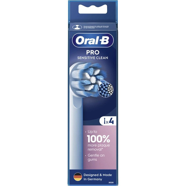 Oral-B Pro Sensitive Clean 4-pack i gruppen HELSE OG SKJØNNHET / Munnpleie / Elektriske tannbørster tilbehør hos TP E-commerce Nordic AB (A22895)
