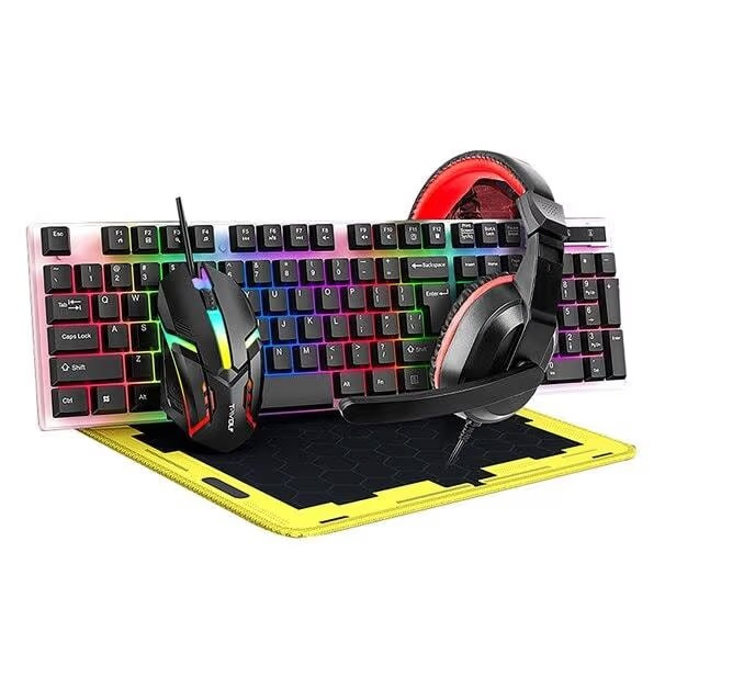 United GCS2491 Gaming Combo Set - Keyboard, Mouse, Mouse pad & Headset i gruppen Datautstyr / GAMING / Tastatur hos TP E-commerce Nordic AB (A22899)