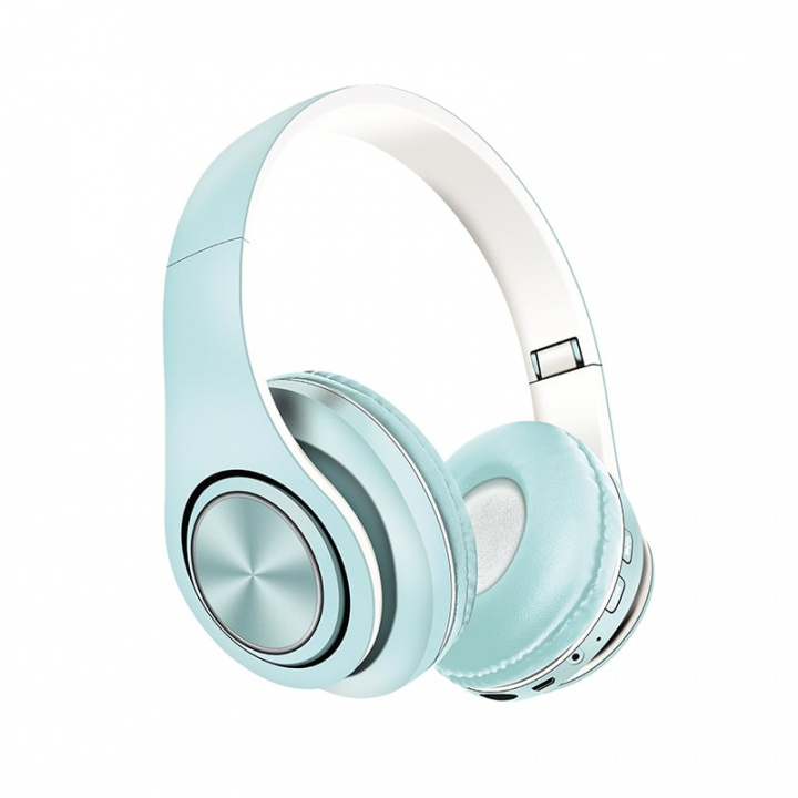 United HP2438 Bluetooth-hodetelefoner, blå i gruppen Elektronikk / Lyd & Bilde / Hodetelefoner & Tilbehør / Hodetelefoner hos TP E-commerce Nordic AB (A22902)