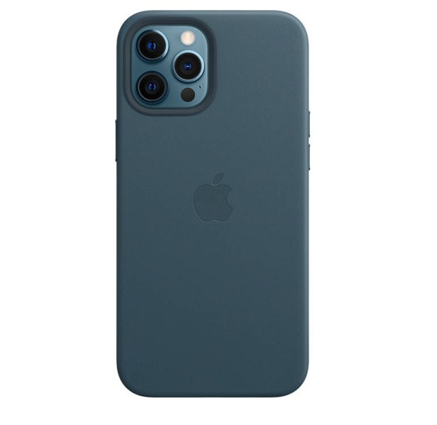 Apple iPhone 12 Pro Max lærveske i baltisk blå i gruppen SMARTTELEFON & NETTBRETT / Mobilbeskyttelse / Apple / iPhone 12 Pro hos TP E-commerce Nordic AB (A22908)