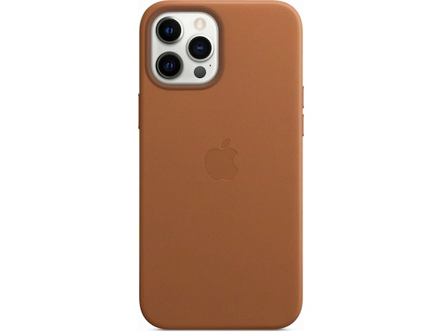 Apple iPhone 12 Pro Max Leather Case Saddle Brown i gruppen SMARTTELEFON & NETTBRETT / Mobilbeskyttelse / Apple / iPhone 12 Pro hos TP E-commerce Nordic AB (A22909)