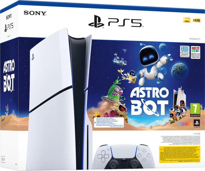 Sony Playstation 5 Slim - Astro Bot Bundle i gruppen Elektronikk / TV-spill & tilbehør / Sony PlayStation 5 / Spillkonsoller hos TP E-commerce Nordic AB (A22921)