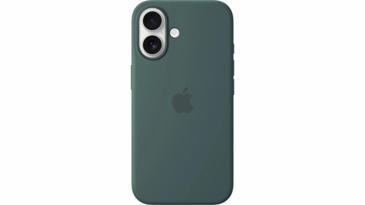Apple iPhone 16 Silicone Case with MagSafe - Lake Green i gruppen SMARTTELEFON & NETTBRETT / Mobilbeskyttelse / Apple / iPhone 16 hos TP E-commerce Nordic AB (A22947)