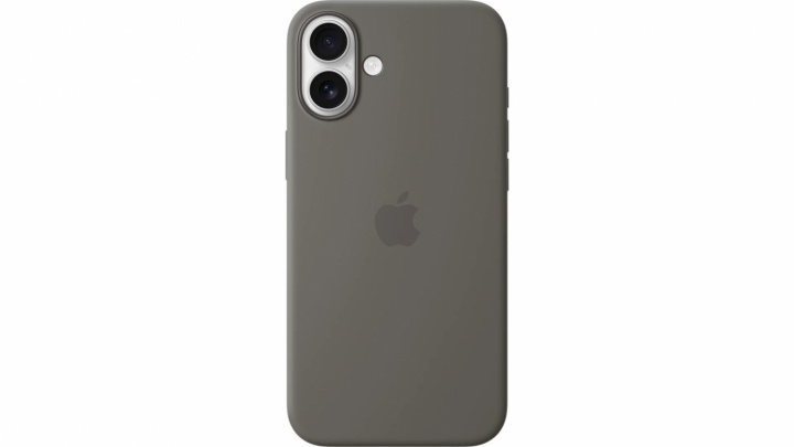 Apple iPhone 16 Plus Silicone Case with MagSafe - Stone Gray i gruppen SMARTTELEFON & NETTBRETT / Mobilbeskyttelse / Apple / iPhone 16 hos TP E-commerce Nordic AB (A22949)