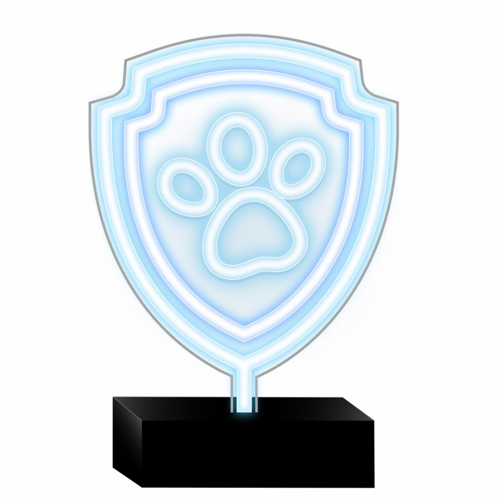 Paw Patrol Neon Lampa - Tass i gruppen LEKER, BARN OG BABY / Barnerom / Belysning / Bordlamper hos TP E-commerce Nordic AB (A22971)