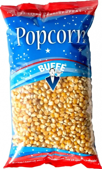 Buffé Popcorn Opoppade 900g i gruppen SPORT, FRITID & HOBBY / Morsomme produkter / Godteri hos TP E-commerce Nordic AB (A22989)
