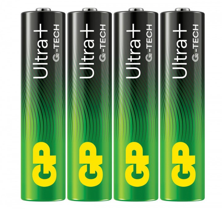 GP Battery Ultra Plus Alkaline AAA/LR03 4-pack i gruppen Elektronikk / Batterier & Ladere / Batterier / AAA hos TP E-commerce Nordic AB (A22998)