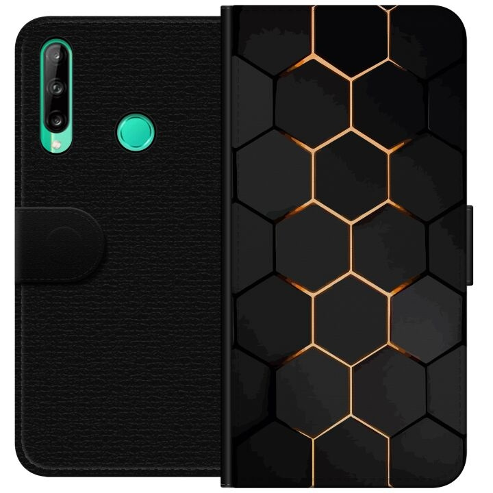 Lommeboketui til Huawei P40 lite E med Luksuriøst Mønster motiv i gruppen SMARTTELEFON & NETTBRETT / Mobilbeskyttelse / Huawei/Honor hos TP E-commerce Nordic AB (A53481)