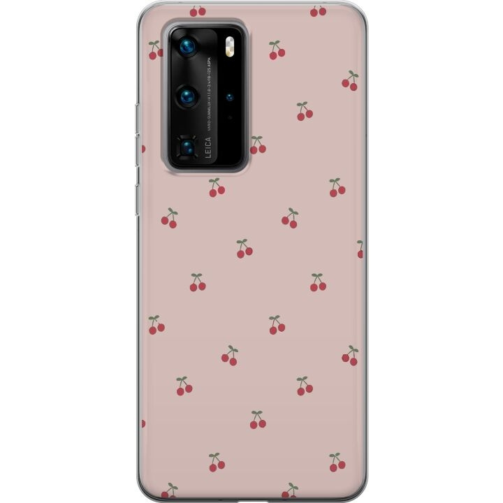 Mobildeksel til Huawei P40 Pro med Kirsebær motiv i gruppen SMARTTELEFON & NETTBRETT / Mobilbeskyttelse / Huawei/Honor hos TP E-commerce Nordic AB (A53544)