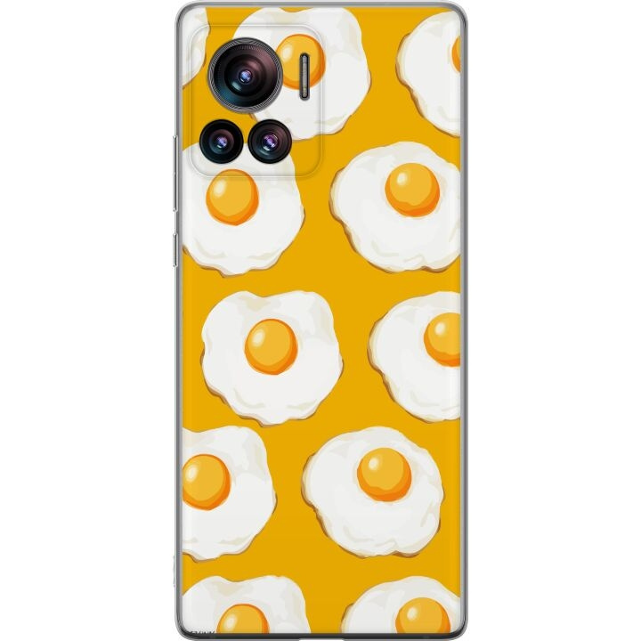 Mobildeksel til Motorola Edge 30 Ultra med Stekt egg motiv i gruppen SMARTTELEFON & NETTBRETT / Mobilbeskyttelse / Motorola hos TP E-commerce Nordic AB (A54208)