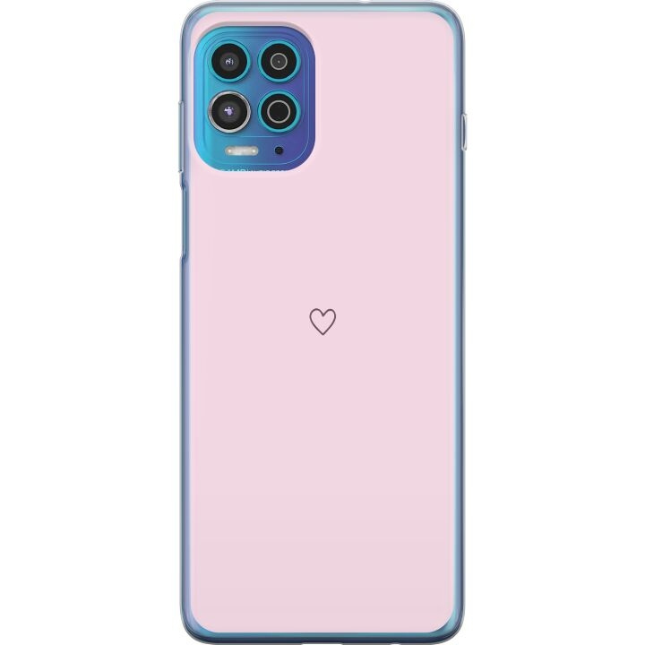 Mobildeksel til Motorola Moto G100 med Hjerte motiv i gruppen SMARTTELEFON & NETTBRETT / Mobilbeskyttelse / Motorola hos TP E-commerce Nordic AB (A54630)