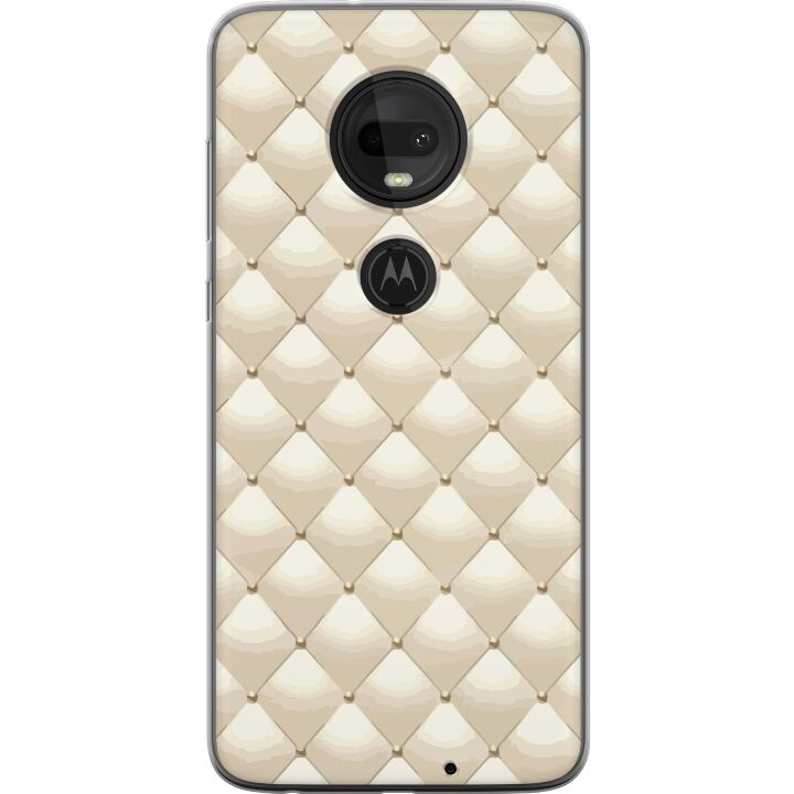 Mobildeksel til Motorola Moto G7 med Gullglans motiv i gruppen SMARTTELEFON & NETTBRETT / Mobilbeskyttelse / Motorola hos TP E-commerce Nordic AB (A55285)