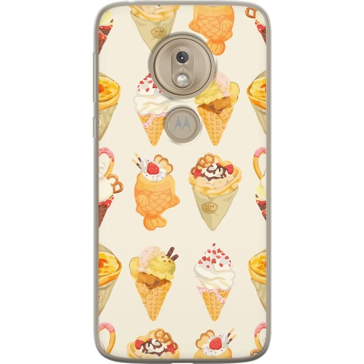 Mobildeksel til Motorola Moto G7 Play med Glassig motiv i gruppen SMARTTELEFON & NETTBRETT / Mobilbeskyttelse / Motorola hos TP E-commerce Nordic AB (A55459)
